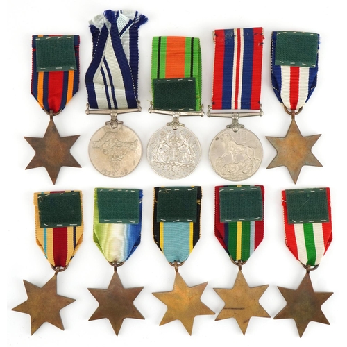 1363 - Military interest medals including World War II Defence medal and an India 1939-45 medal