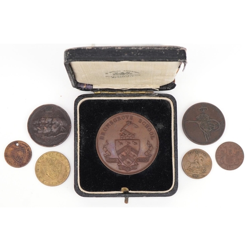 1562 - Antique and later coins and medallions including an example commemorating  Four Generations of the B... 