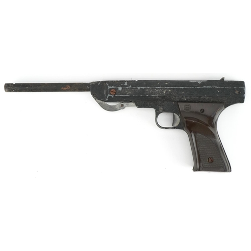 1453 - Vintage Italian .177 snap barrel air pistol, 34.5cm in length