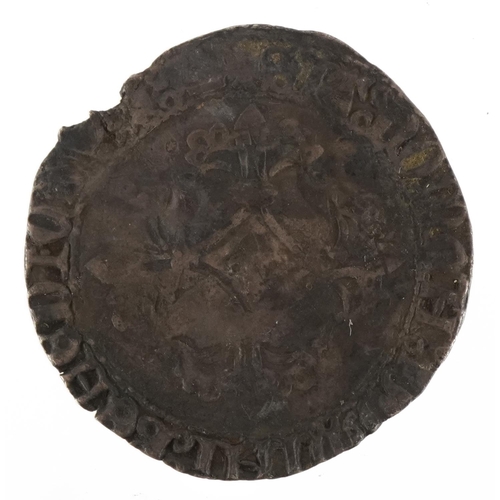 1520 - Charles the Bold Duke of Burgundy hammered silver double patard with related paperwork