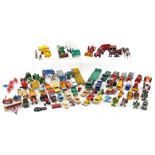 1184 - Large collection of predominantly vintage diecast vehicles including Lesney, Matchbox and Dinky Toys