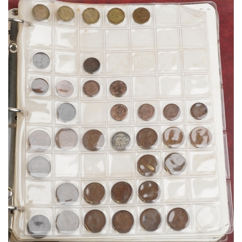 1599 - Collection of Victorian and later British coinage, some pre 1947, including commemorative crowns, pe... 