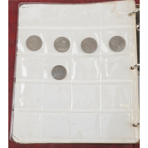 1599 - Collection of Victorian and later British coinage, some pre 1947, including commemorative crowns, pe... 