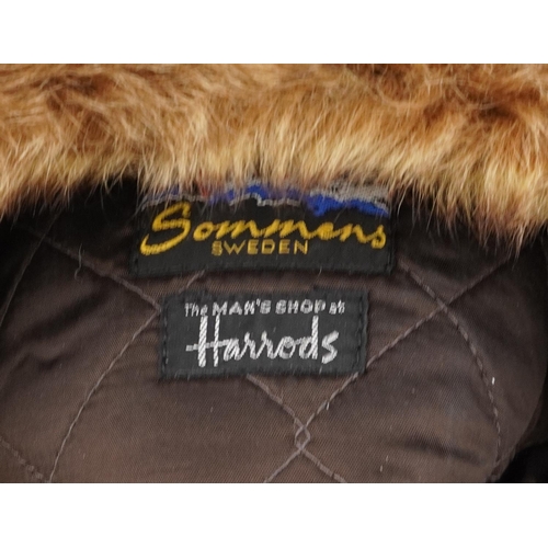 1104 - Gentlemen's Swedish Sommens hat, The Man's Shop at Harrods together with a Betmar New York woollen b... 