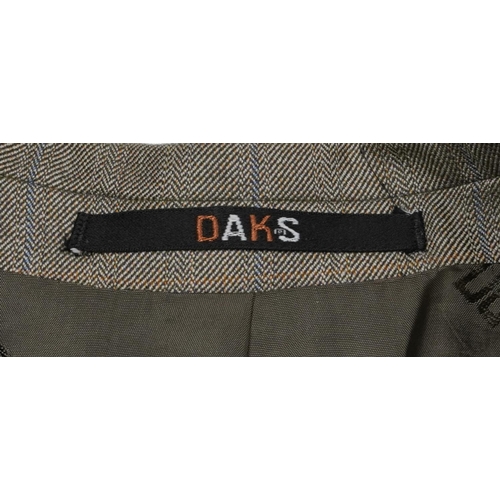 1098 - Daks London linen blend jacket together with a Butler & Webb example, size L