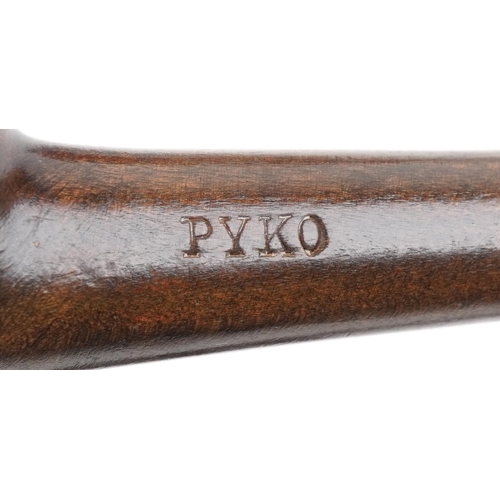 1304 - Predominantly briar tobacco smoking pipes including Pyko, Invicta, Wunup and Comoys