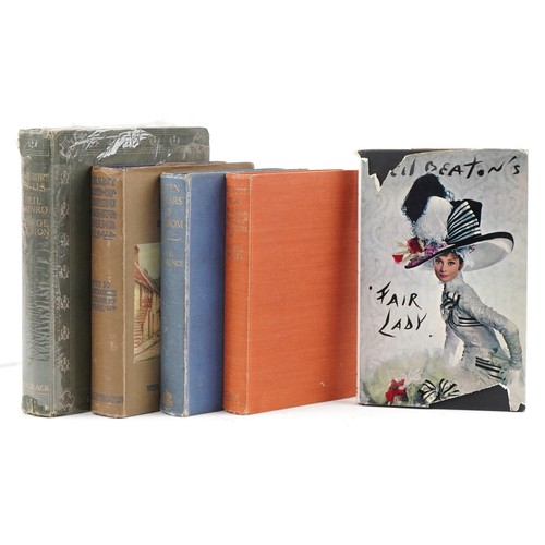 1499 - Five hardback books including Seven Pillars of Wisdom by T E Lawrence, Cecil Beaton's Fair Lady, Tra... 