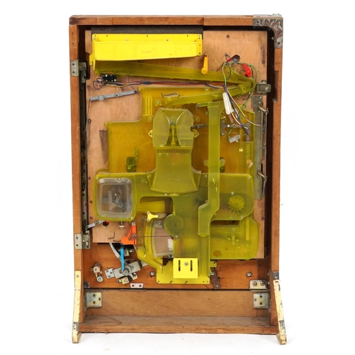 1197 - Vintage Takao pinball machine, 82cm high