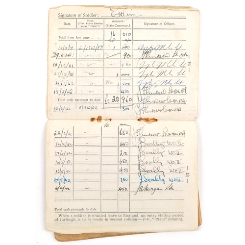 1335 - British military World War I and World War II medal groups relating to the Pinn family with related ... 