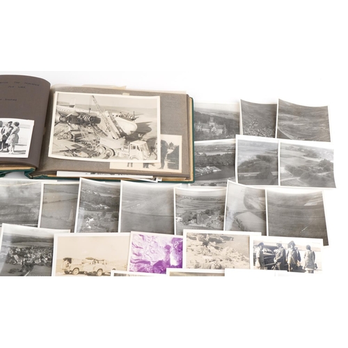 1647 - Military interest photographs arranged in an album relating to Royal Air Force Salalah, Dhofar, Musc... 