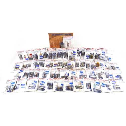 1179 - Collection of Del Prado hand painted diecast soldiers from The Men at War series, housed in sealed b... 