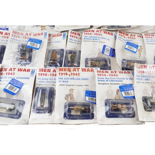 1179 - Collection of Del Prado hand painted diecast soldiers from The Men at War series, housed in sealed b... 