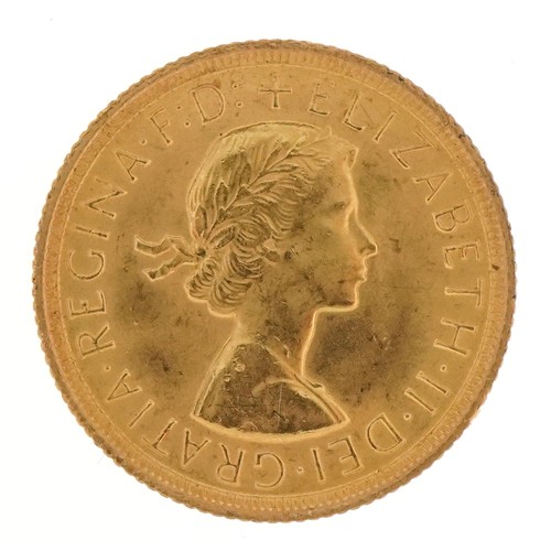 1513 - Elizabeth II 1968 gold sovereign