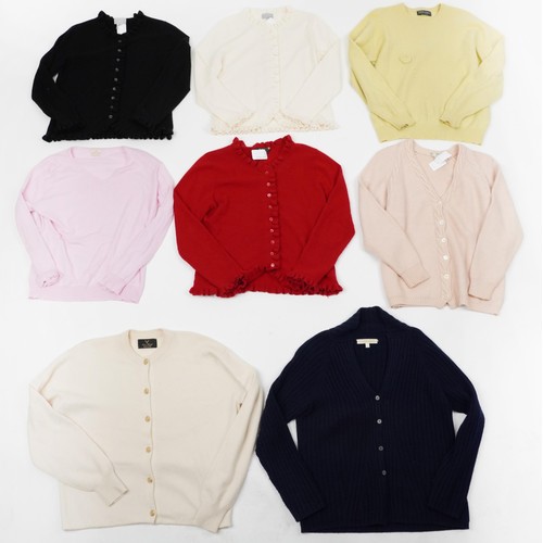 1090 - Eight ladies cashmere cardigans including The Cashmere Company, Pure Collection and House of Cashmer... 