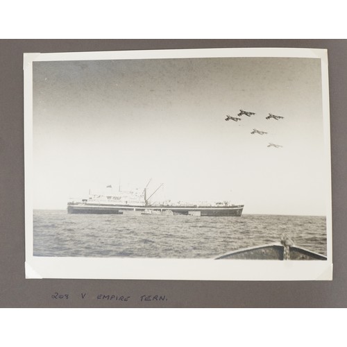 1647 - Military interest photographs arranged in an album relating to Royal Air Force Salalah, Dhofar, Musc... 