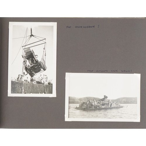 1647 - Military interest photographs arranged in an album relating to Royal Air Force Salalah, Dhofar, Musc... 