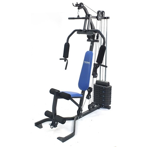 2160 - York Fitness all in one multi gym, 196cm high