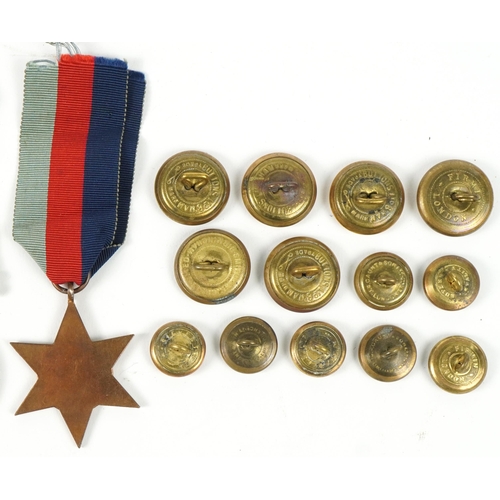 422 - British military World War II Royal Air Force medal group relating to Leading Aircraftman L D Jones ... 