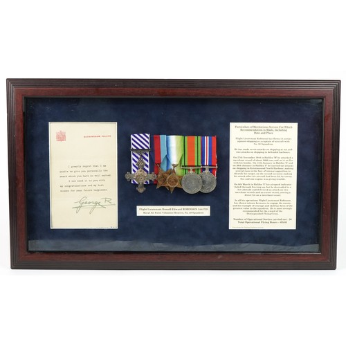 432 - British military World War II and later five medal group relating to Flight Lieutenant Ronald Edward... 