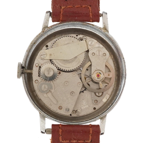 2674 - Borea, gentlemen's manual wristwatch with date aperture, the movement numbered 8800, 34mm in diamete... 