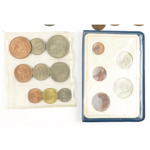 1436 - Antique and later predominantly British coinage including pre decimal, pre 1947 shillings and two sh... 