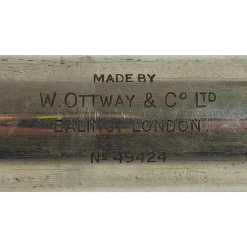 87 - W Ottway & Co of London two draw Orion spotter telescope, 27.5cm in length when closed