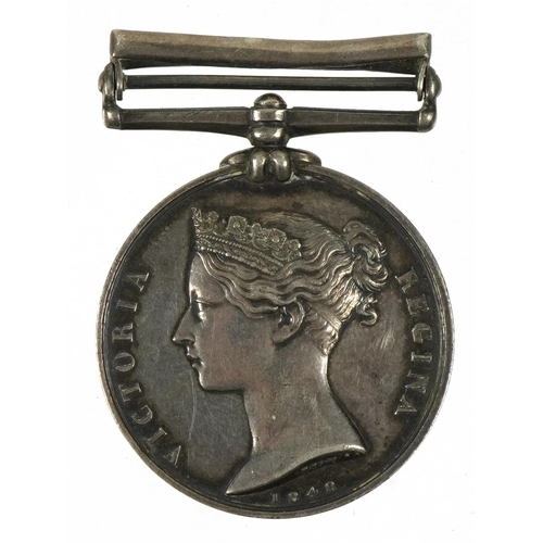 410 - Victorian military interest medal with Syria bar awarded to William Tanrannock