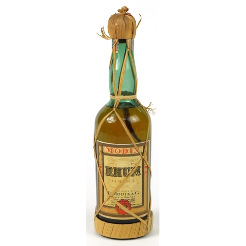 106 - Bottle of Modin Jamaican Rhum, numbered 001661