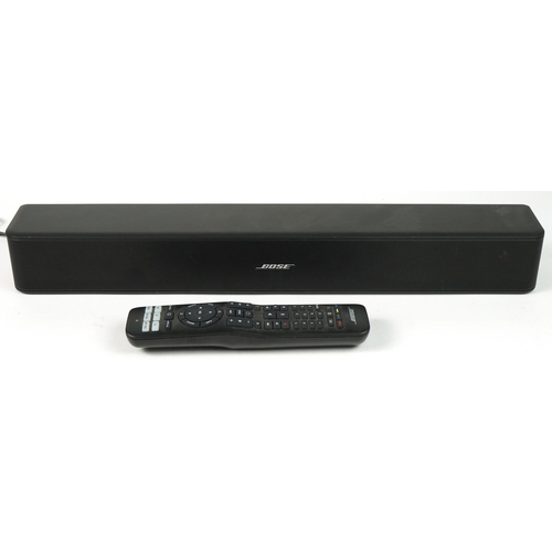 1345 - Bose sound bar with remote controls, the sound bar model 418775