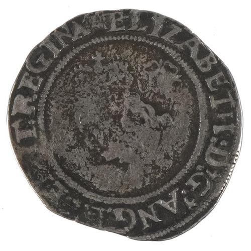 1408 - Elizabeth I 1566 shilling