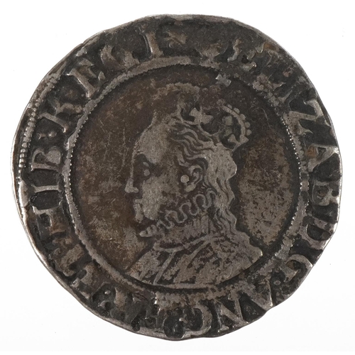 1407 - Elizabeth I hammered silver shilling