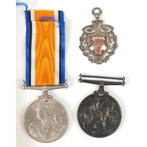 417 - British military World War I and World War II militaria including 1914-18 War medal awarded to M2-05... 