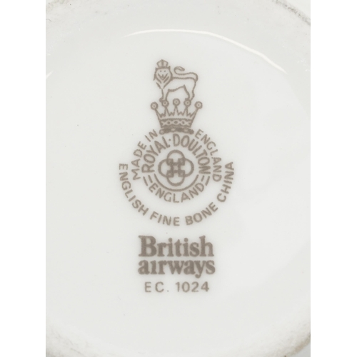 402 - Concorde memorabilia including Royal Doulton British Airways trio and diecast aeroplanes by Corgi wi... 