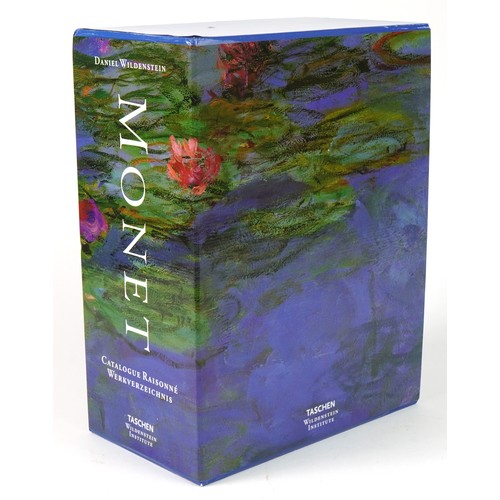 1503 - Monet Catalogue Raisonne, four volumes by Daniel Wildenstein published by Taschen