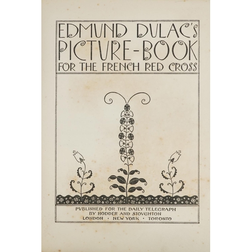 1468 - Edmund Dulac's Picture Book for the French Red Cross hardback book published for The Daily Telegraph... 