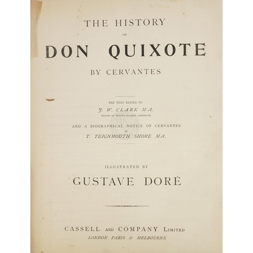 1469 - Children's books comprising Don Quixote, Edmund Dulac's Picture Book for the French Red Cross and Eo... 