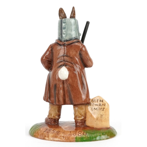 336 - Royal Doulton Bunnykins figure Ned Kelly Bunnykins with certificate, DB406, limited edition 466/1000... 