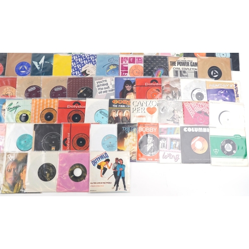 1349 - 45rpm records including Steve Saxon, Kenny Nolan and Maurice Albert