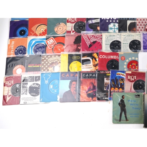 1350 - 45rpm records including Status Quo, Cliff Richard and Baron Longfellow