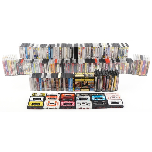 1386 - Large collection of vintage Commodore 64 and Spectrum games, mostly with cases, including She Vampir... 