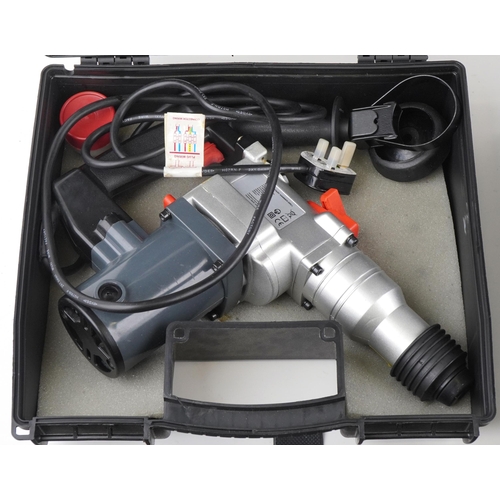 1235 - Power tools and drill set with cases including Rapesco nail gun and Performance 620 rotary hammer dr... 