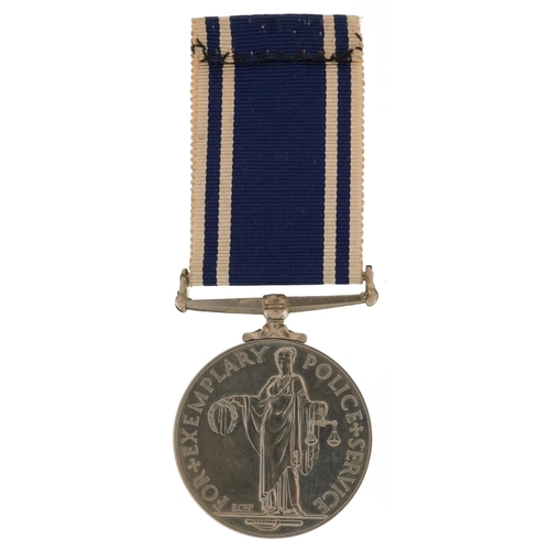 433 - Elizabeth II Exemplary Police Service medal awarded to SERGT.ALAN.H.BIXTER