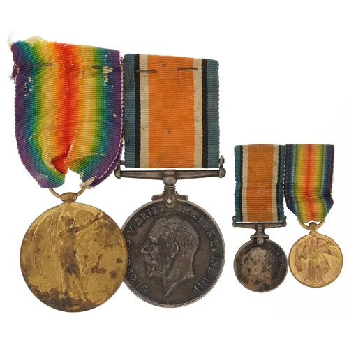 420 - British military World War I pair awarded to 35754SPR.A.G.WILLGRESS.R.E.