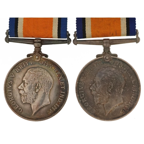 416 - Two British military World War I 1914-18 war medals awarded to 318323F.CADET.F.B.P.LUMSDEN.R.A.F and... 