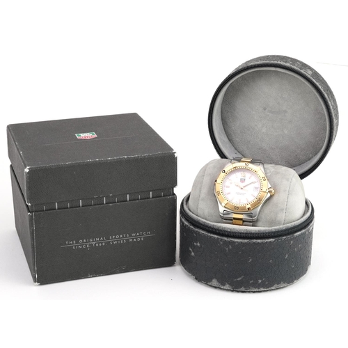 2204 - Tag Heuer, gentlemen's Tag Heuer Professional wristwatch with box and paperwork, the case numbered W... 