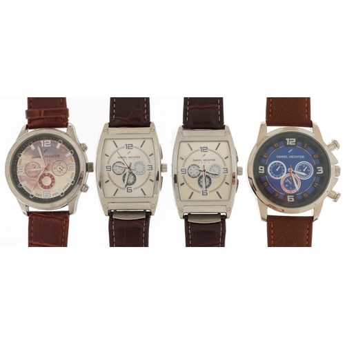 2816 - Daniel Hechter, four gentlemen's dress watches