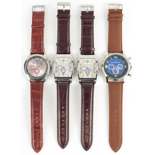 2816 - Daniel Hechter, four gentlemen's dress watches