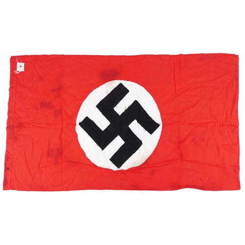 460 - Three German military interest flags including two SS examples