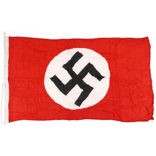 462 - German military interest Swastika flag, 142cm x 80cm