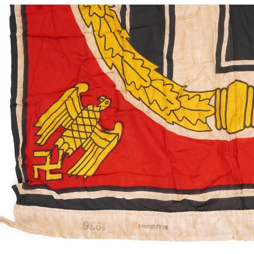 461 - German military interest Fuhrer standard flag, 88cm x 73cm